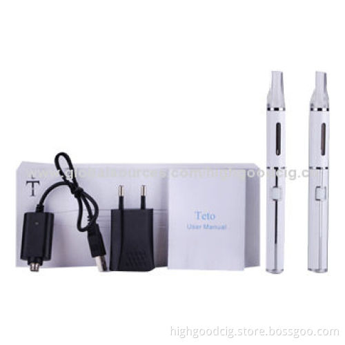 Teto Latest Design High-end Quality Huge Vapor Electronic Cigarette Starter Kit with 2.2mL CapacityNew